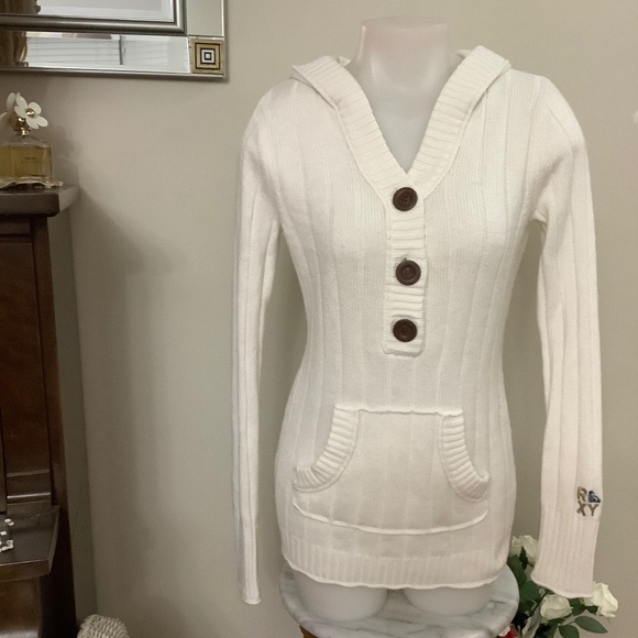 Roxy Hoodie Sweater Medium 34/35” bust, excellent condition - Picture 1 of 5